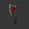 Tomahawk Axe Wooden Axe Handle Axe Mountain Axe Chopping Wood Axe Chopping Wood Axe Magic Axe 3d model