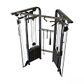 Sports equipment signature layer dumbbell rack life fitness 3d model