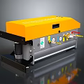 Efficient Compact Household Living Essential With Yellow Cover Gray Body Control Panel And Valves