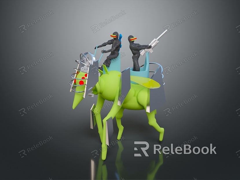 Mech Warrior Mech Soldier Machine Battlearm Mechanical Battlearm Machine Fighter Robot model