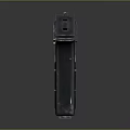 Futuristic Sci Fi Pistol With Metal Construction And Detailed Grip Design