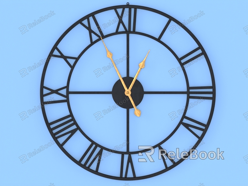 wall clock wall clock alarm clock wall decoration model