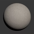 Natural Stone Decorative Sphere With Rough White Textured Surface For Home Decoration