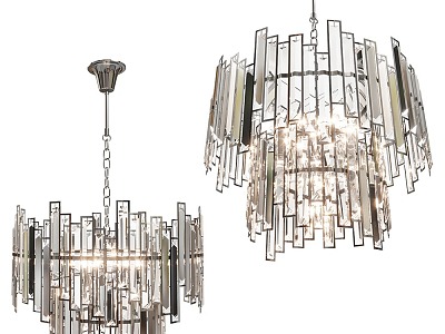 Chandelier crystal chandelier 3d model