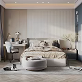 Bright Kids Room Interior Design With Bed Desk And Moon Star Wall Decor