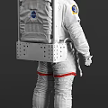 modern astronaut spacesuit astronaut 3d model