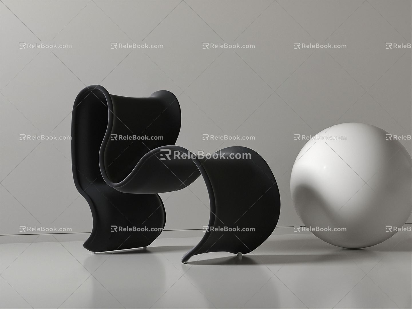 Modern single chair leisure chair model