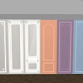 Luxury Modern Wall Panels With Various Colors And Different Design Patterns