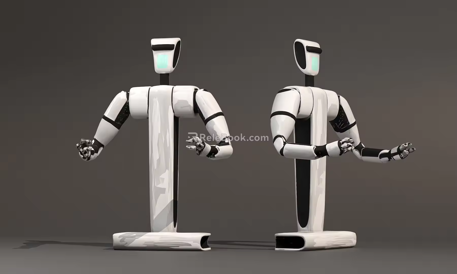 Intelligent Robot Double Wall Robot 3d model