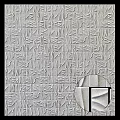 Light Colored Textured Wall Tiles With Decorative Patterns For Interior Design