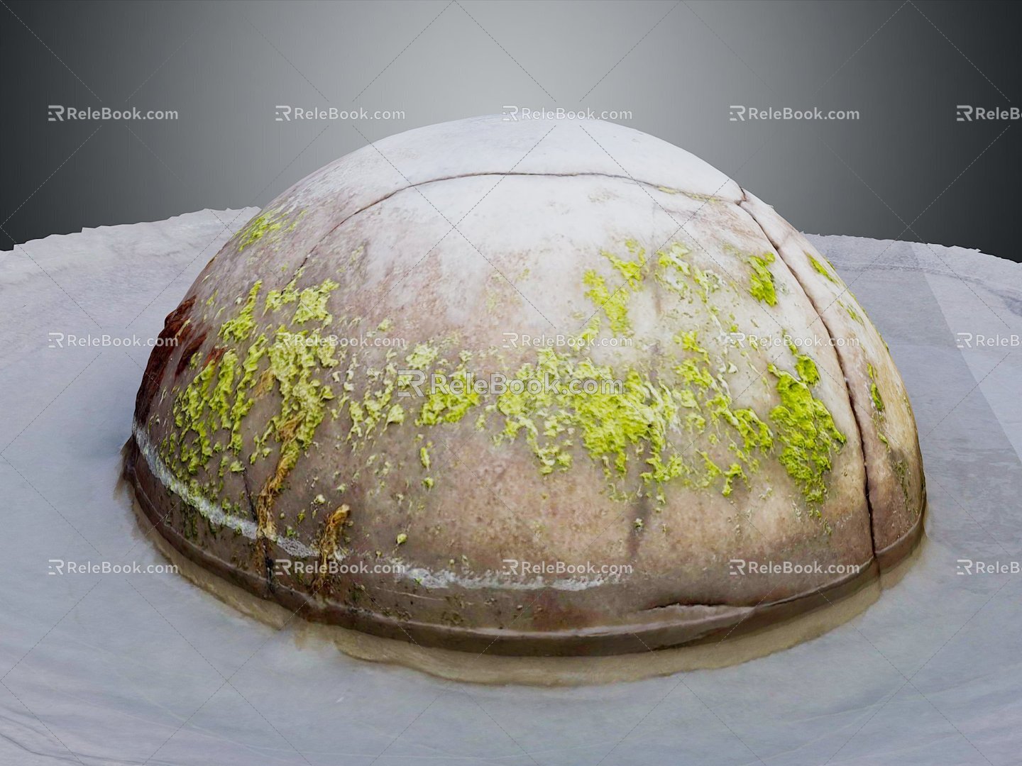 Stone Dome Rock Stone Stone Appreciation Stone Strange Stone Ore Realistic 3d model