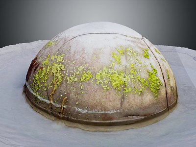 Stone Dome Rock Stone Appreciation Stone Strange Stone Ore Realistic 3d model