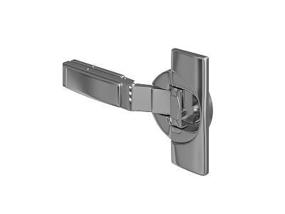 Modern Stainless Steel Door Handle With Sleek Design And Ergonomic Grip 3d model