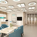 Seebest Store Interior With Display Area Lighting Tables Chairs And Reception Desk
