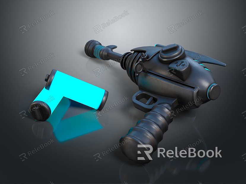 Science Fiction Firearms Next Generation Firearms Science Fiction Game Gun Game Firearms Game Gun Concept Gun Laser Gun model