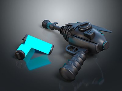 Science Fiction Firearms Next Generation Firearms Science Fiction Game Gun Game Firearms Game Gun Concept Gun Laser Gun 3d model