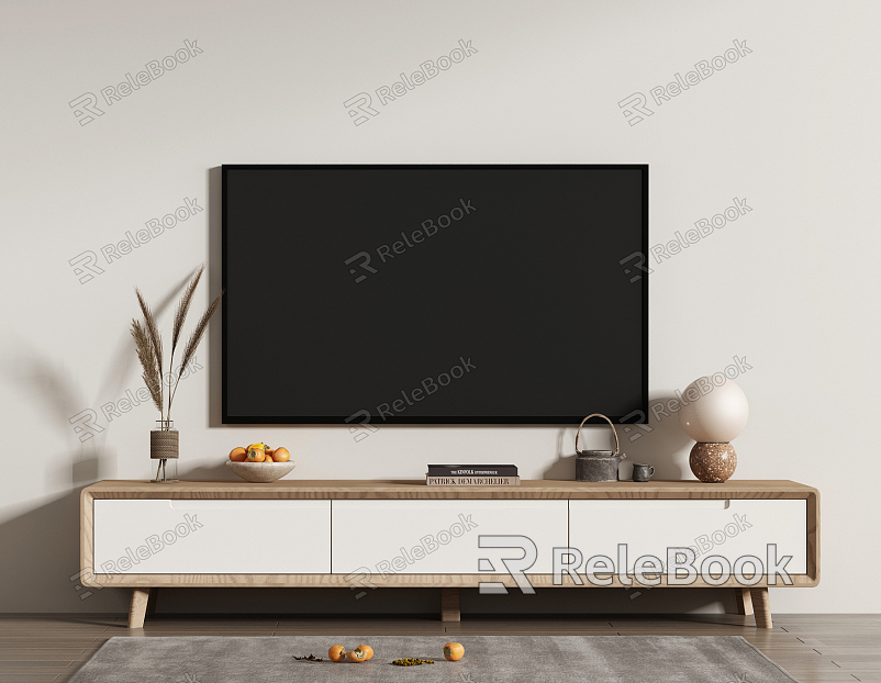 Nordic TV cabinet model