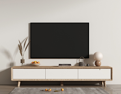 Nordic TV cabinet 3d model