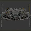 Modern Fighter Science Fiction Fighter Science Fiction Fighter Space Fighter 3d model