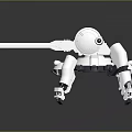 laser tower turret turntable sci-fi tower defense game tower defense sci-fi turret game turret game turret 3d model