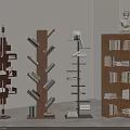 Stylish Modern Bookshelf Designs Featuring Geometric Shapes Tiered Shelves And Wooden Frames