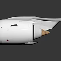 Modern Engine Leap Engine Turbine 3d model