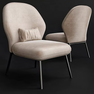 Modern Leisure Chair Wantong WON 3d model