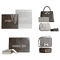 Stylish CHAN CHARLAN MARKET 129 Handbags Shopping Bags Small Purses And Accessories