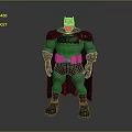 Batman Toy Figure With 3D Design Gray Black Costume And Yellow Belt Standing Pose