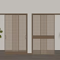 sliding door 3d model