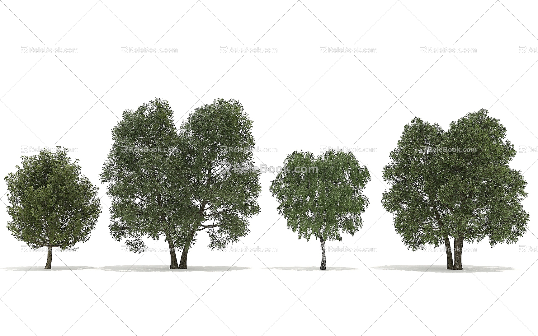 landscape tree 3d model