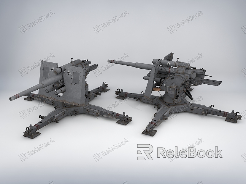 modern anti-aircraft gun model