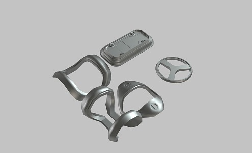 Modern Parts 3d model