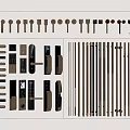 Modern Door Handles with Various Designs and Metal Materials for Home Improvement Projects