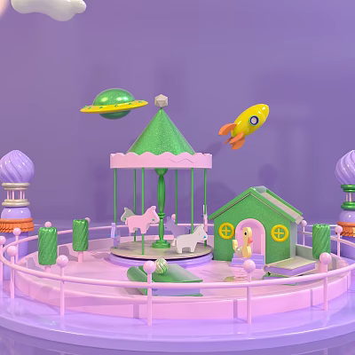 Modern Beauty Chen Beauty Chen Animation 3d model