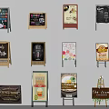 Different Types of Business Signboards Featuring Various Designs and Uses in Retail