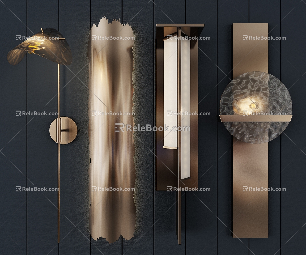 Modern wall lamp 3d model