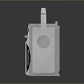 Sony Walkman Recorder Vintage Recorder Card Machine Tape Retro Recorder 3d model