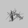 Modern Military Combat Helicopters With Camouflage Paint And Advanced Weapon Systems