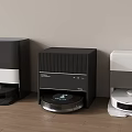 Smart Robot Vacuum Cleaners With Docking Stations Modern Design For Home Floor Cleaning