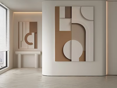 decorative painting 3d model