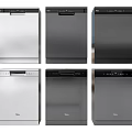 Stainless Steel And Black Dishwashers For Modern Kitchen Appliance Collection