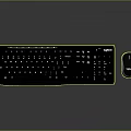 Logitech Wireless Keyboard And Mouse With Modern Design For Office Use