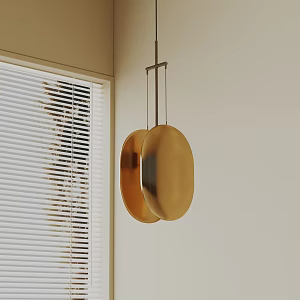 Modern chandelier 3d model