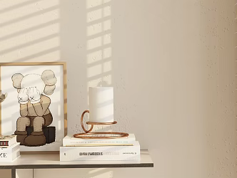 Modern ornaments combination 3d model