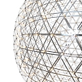 Modern chandelier Moooi Raimond 3d model