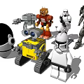 Modern Robots 3d model