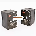 Commercial Safes By SPECTOR SAFE CO And L.A. BRENNAN With Black Metal Knob Lock