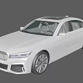 White Luxury Sedan With Sleek Body Design Sunroof And Alloy Wheels