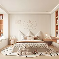 Cozy Kids Room Interior Design With Bed Pillows Stuffed Toys Rug And Wall Decor